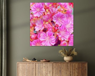 Pink rhododendron by Digital Art Nederland