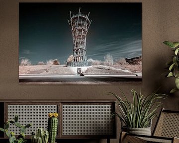Infrared kempertoren spoorpark, Netherlands by Joris Buijs Fotografie