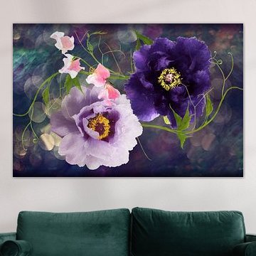 Flower dance by Carla van Zomeren