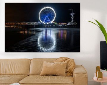 Scheveningen Ferris wheel by Frans Bouman