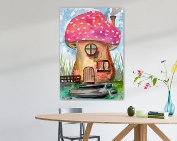 Toadstool House van Sebastian Grafmann