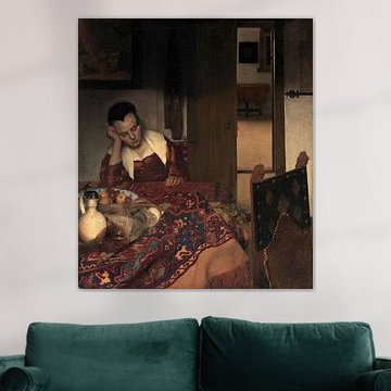 Sleeping girl, Johannes Vermeer - 1657