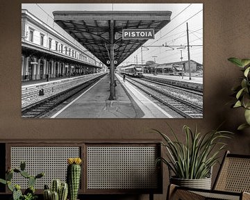 Pistoia railway station by Kees Korbee