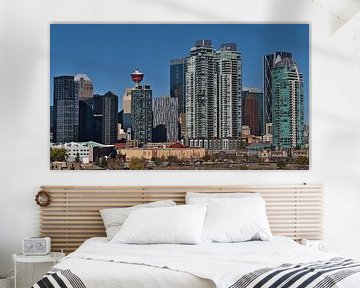 Calgary Skyline van Timon Schneider