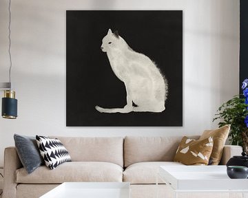 Midnight Cat, PI Studio  van PI Creative Art