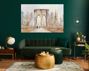Passerelle Brooklyn Bridge, Allison Pearce sur PI Creative Art