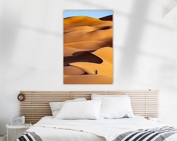 In der Sahara von Roland Brack
