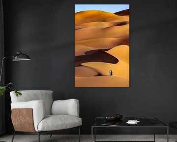 In the Sahara by Roland Brack