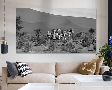 Caravan in the Sahara by Roland Brack