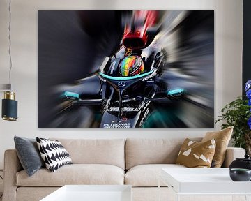 Lewis Hamilton - Seizoen 2021 van DeVerviers