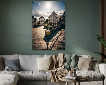 Marktplatz im Historischen Stadtkern von Wetzlar von Fotos by Jan Wehnert