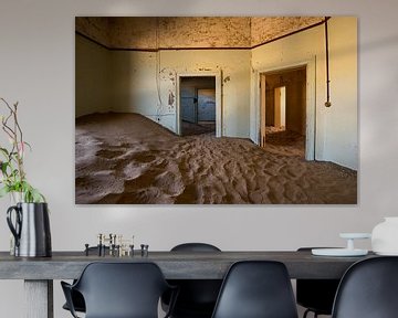 Kolmanskop, spookstad in de woestijn