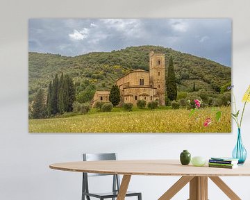 Abbazia di Sant'Antimo - Tuscany van Teun Ruijters