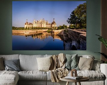 Schloss Chambord Loire Frankreich von Lex van Lieshout