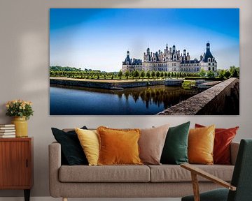 Schloss Chambord Loire Frankreich von Lex van Lieshout