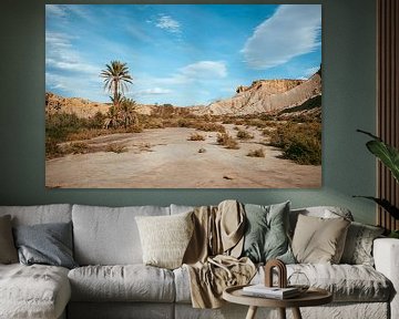 Tabernas woestijn Spanje | Fotoprint van filmlocatie voor Holywood films van sonja koning