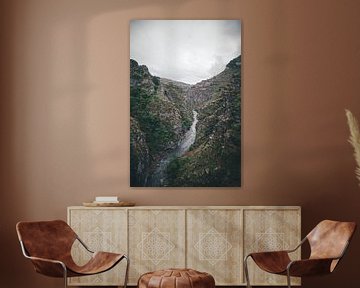 Rivier de Var stromend door Gorge du Daluis Frankrijk van Aron Weidenaar