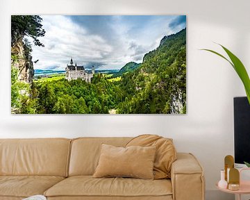 Château de Neuschwanstein, Allemagne sur Lex van Lieshout