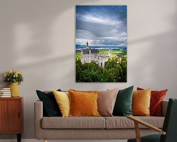 Château de Neuschwanstein, Allemagne sur Lex van Lieshout