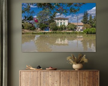 Homps Canal du Midi, Zuid-Frankrijk