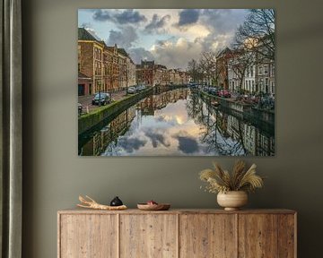 Rapenburg in Leiden by Dirk van Egmond