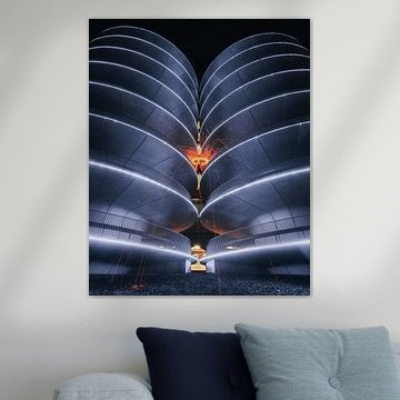 Amsterdam RAI Steelwool Parking Garage (Light Up The Darkness) by Picture Siron