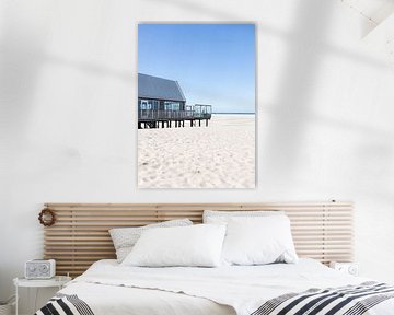Strandhuis aan zee | Texel van Vera Yve