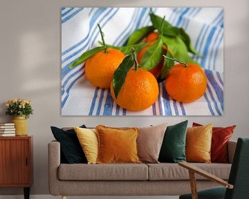 Smakelijke mandarijnen met blad van Ivonne Wierink