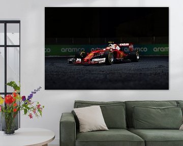 Kimi Räikkönen - Ferrari SF16-H 2016 by Kevin Baarda