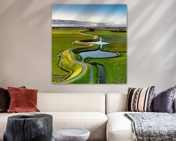 Wheels at the Westfriese Omringdijk by Menno Schaefer