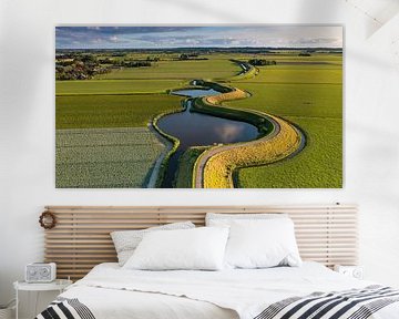 Wheels at the Westfriese Omringdijk by Menno Schaefer