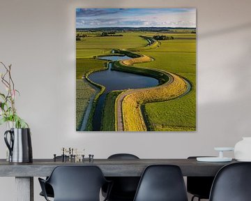 Wheels at the Westfriese Omringdijk by Menno Schaefer