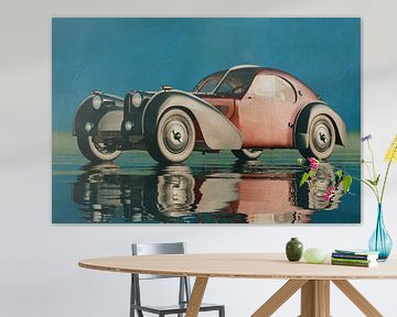 Rare Bugatti 57 SC Atlantic classique de 1938
