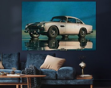 Aston Martin DB5 classique de 1964 sur Jan Keteleer