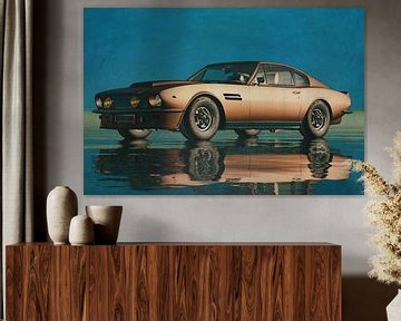 Der klassische Aston Martin V8 Vantage von 1977