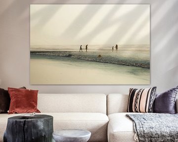 Zomer aan het strand