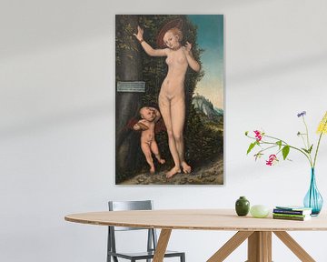 Venus en Cupido, Lucas Cranach de Oudere