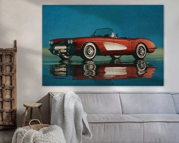 Chevrolet Corvette C1 uit 1960