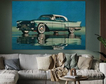 De Cadillac Eldorado Brougman van 1957 van Jan Keteleer