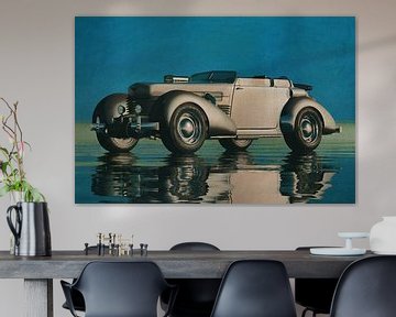 De Cord 812 Lone Runner Concept Auto uit 1936 van Jan Keteleer (JanKé): Een reis voorbij het canvas