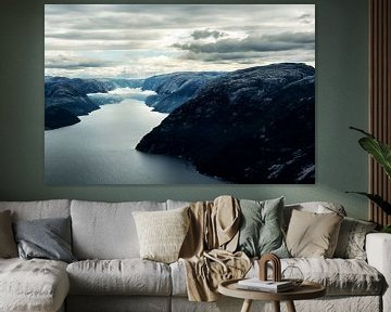 Lysefjorden - Norvège sur Walljar