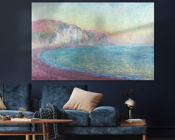 Kliffen bij Pourville, zonsopkomst, Claude Monet