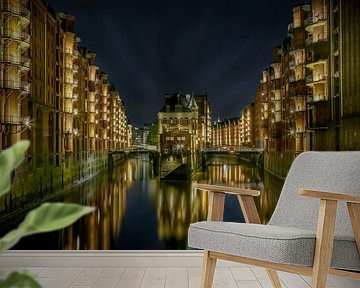 Hamburg moated castle