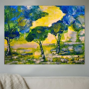 Pinien im Süden von Frankreich