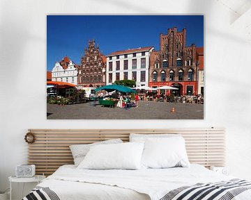 Market place, Greifswald by Torsten Krüger