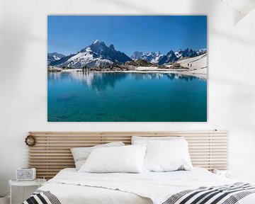 Lac Blanc in den französischen Alpen von Linda Schouw