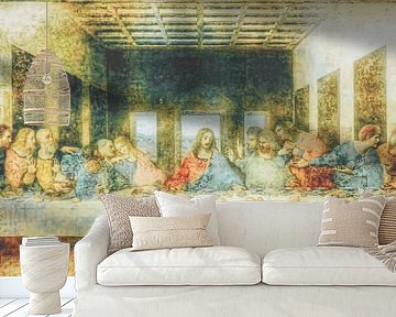 Het Melkmeisje meets het Laatste Avondmaal 