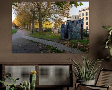 Public toilet in Gnet by Marcel Derweduwen