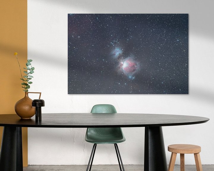 Beispiel: Orionnebel und der Running Man Nebel im Sternbild Orion von Martin Steiner