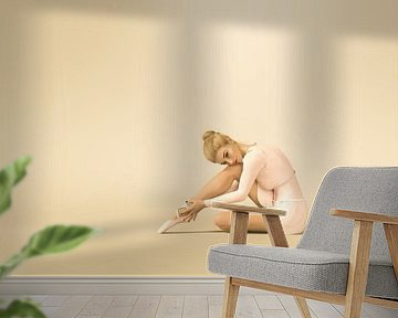 Sitzende Ballerina von Arjen Roos